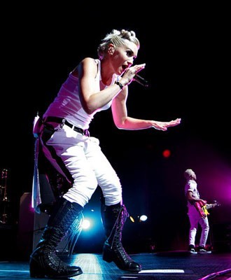 No Doubt en su presentación en Atlanta, el 02 de mayo 2009