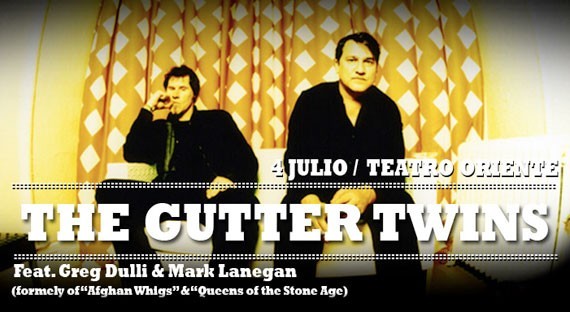 The Gutter Twins por primera vez en Chile