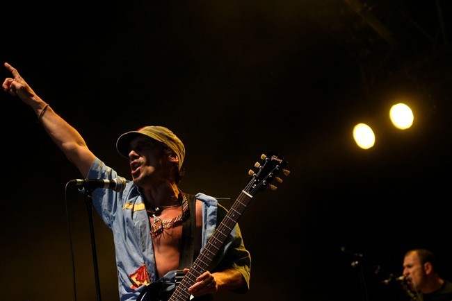 Manu Chao en vivo en Santiago