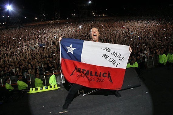 Metallica en Chile - 26 de enero 2010
