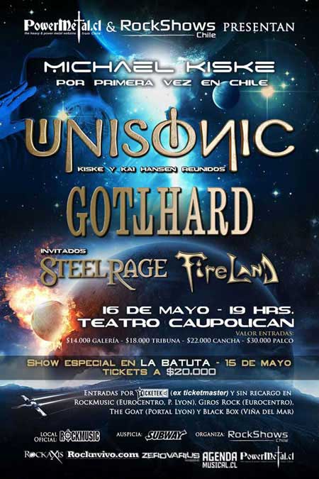 Unisonic en Chile