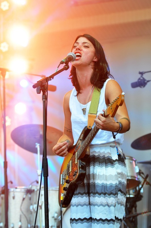 Sharon Van Etten | Lollapalooza Chicago 2012 - día uno | Fotógrafo: Javier Valenzuela