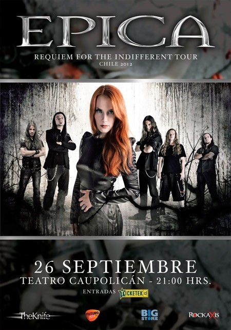 Epica en Chile - 2012