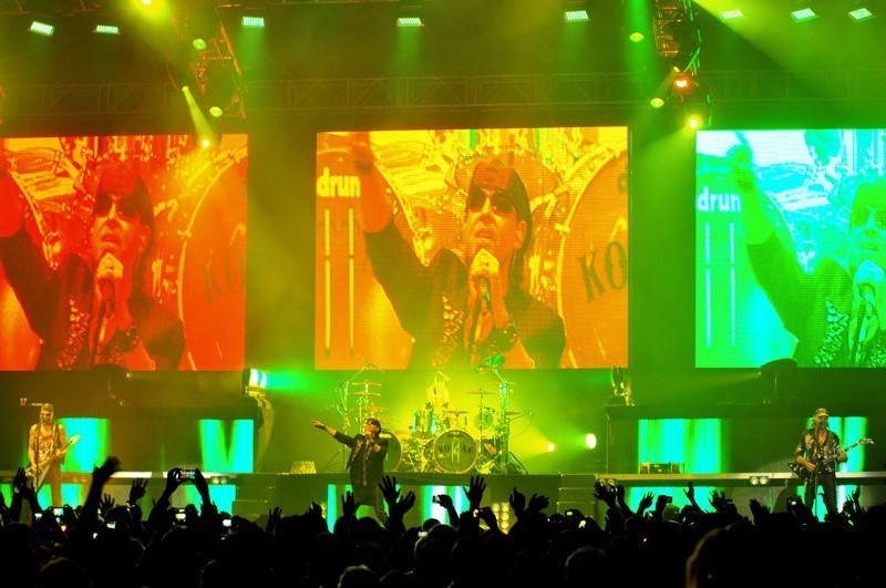 Scorpions en Chile - Fotógrafo: Javier Valenzuela
