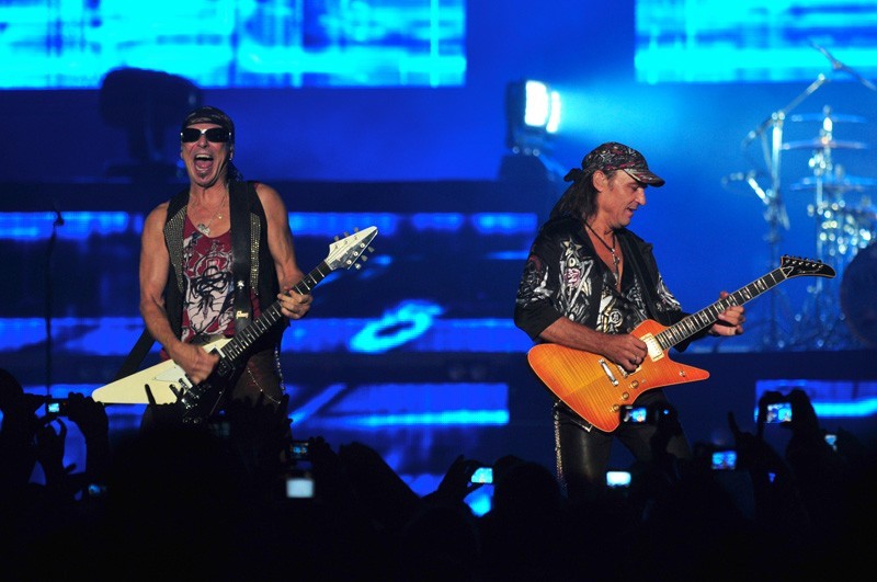 Scorpions en Chile - Fotógrafo: Javier Valenzuela