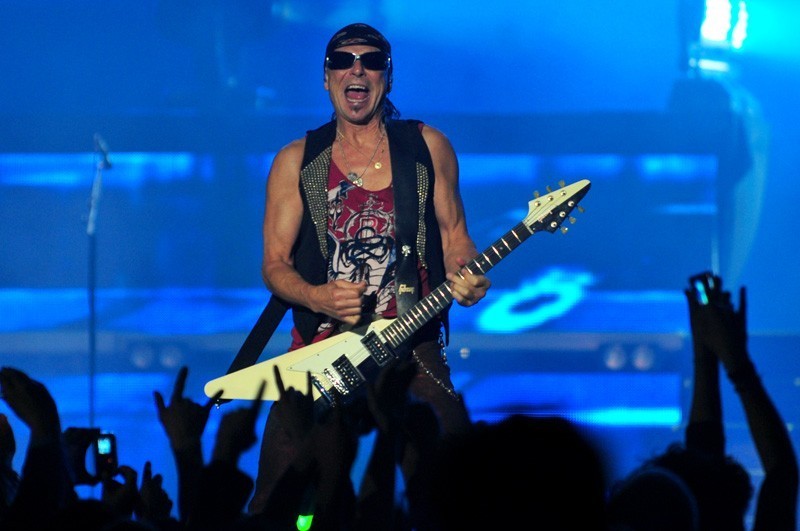 Scorpions en Chile - Fotógrafo: Javier Valenzuela
