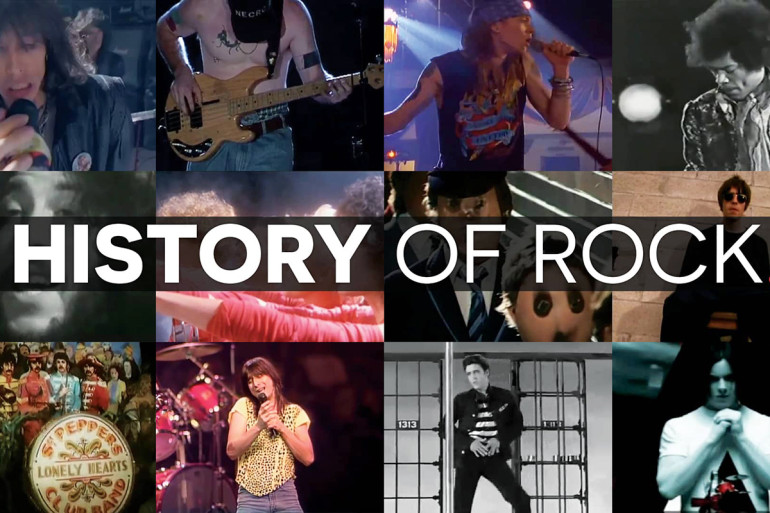 Impresionante video muestra la historia del rock en sólo 15 minutos