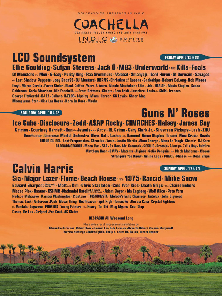 Cartel Coachella 2016