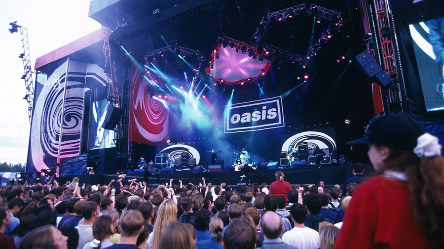 Oasis en Knebworth
