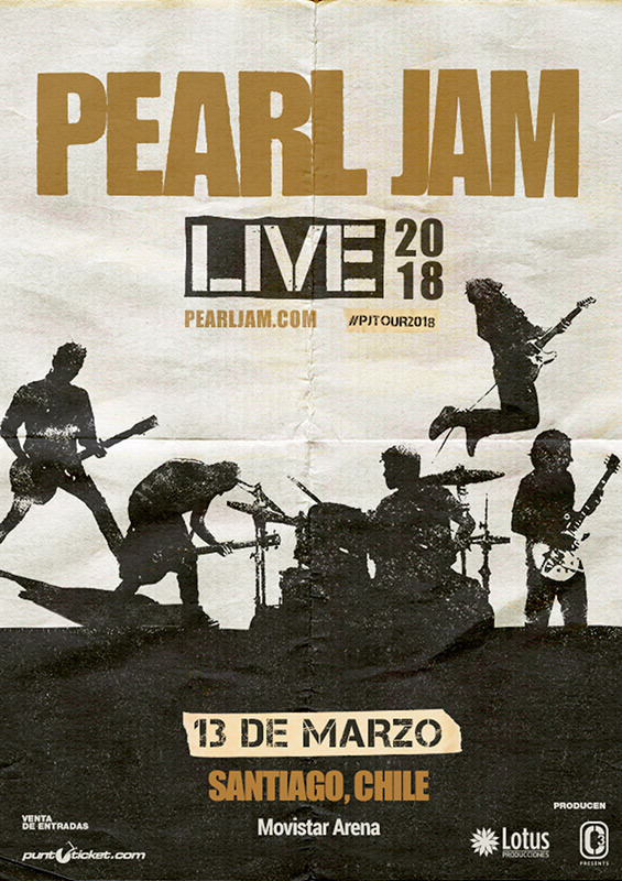Pearl Jam en Chile 2018